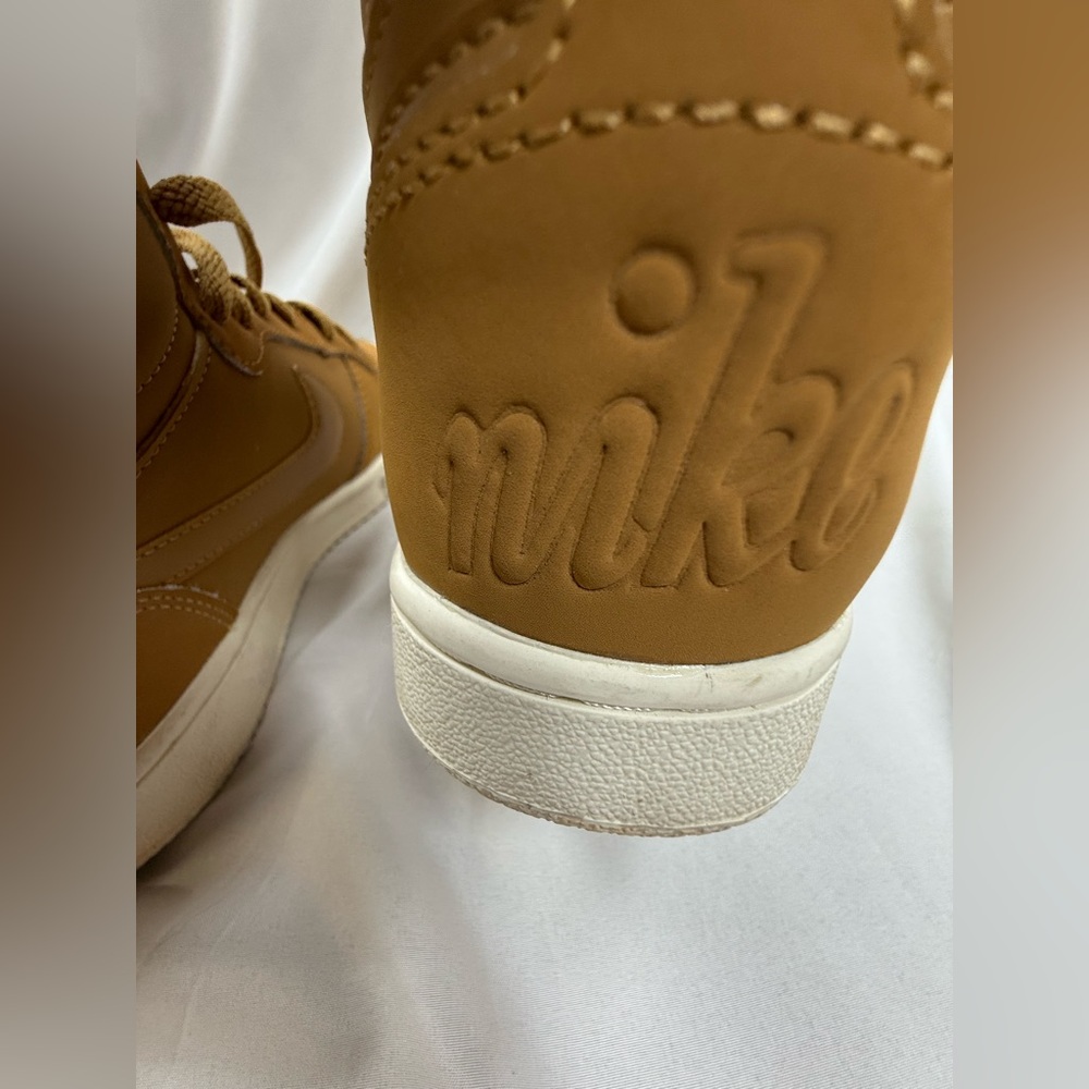 Nike Women’s High-Top Sneakers Tan/Brown - Picture 8 of 10